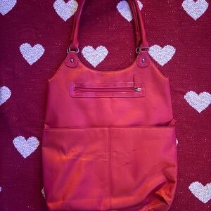 Red Women's bag.
